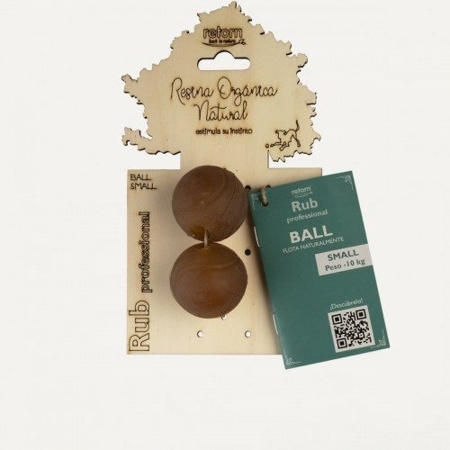 Juguete Perro Retorn Rub Ball Small 2 Unidades para perros | Calvet Animales y