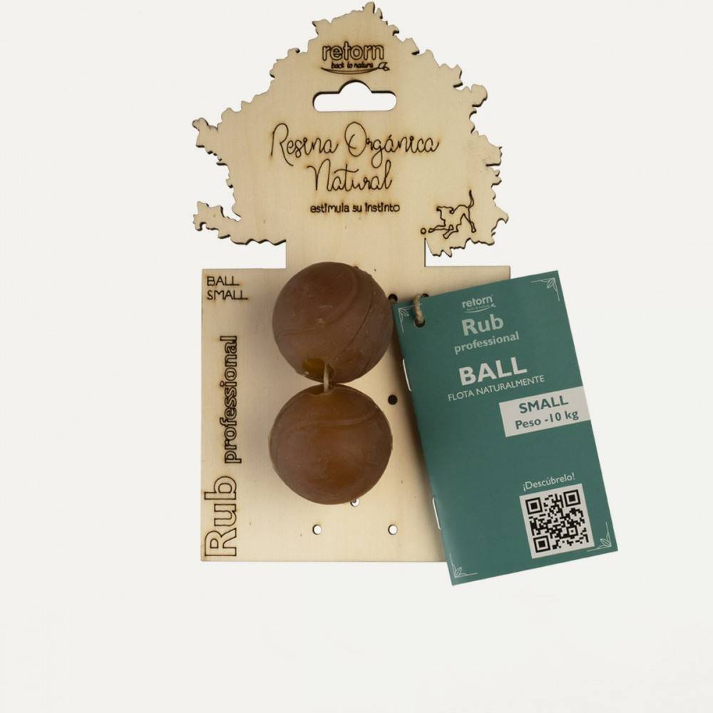 Joguina Gos Retorn Rub Ball Small 2 Unitats per gossos | Calvet Animals i Plantes