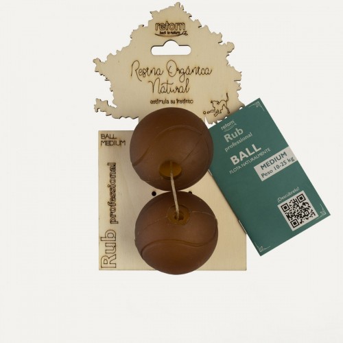 Joguina Gos Retorn Rub Ball Medium 2 Unitats per gossos | Calvet Animals i Plantes