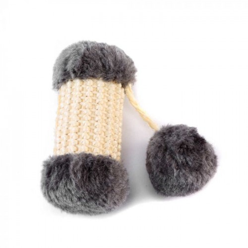 Juguete Gato Rascador Mini Gris 11x9 Cm. para gatos | Calvet Animales y Plantas