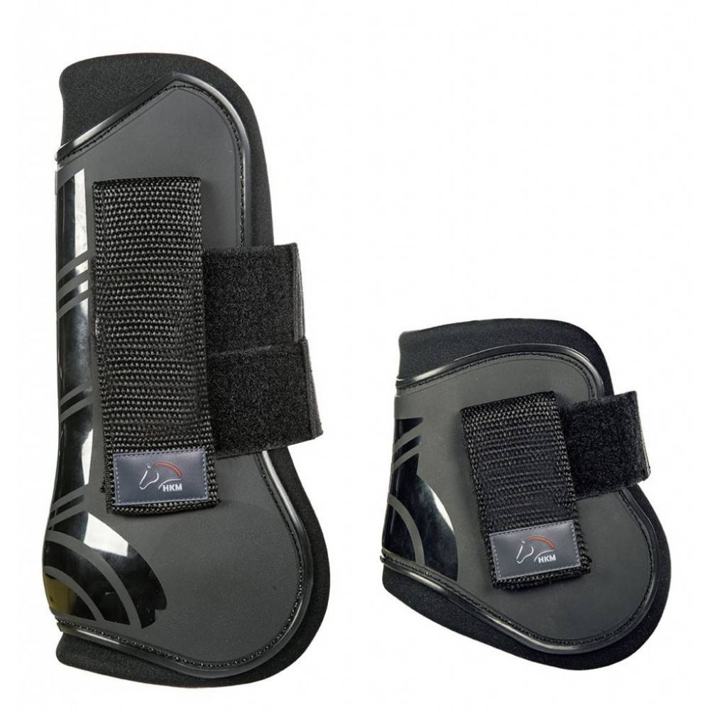 Protector HKM -Genua- Cob Negro | Equestrian. Calvet Animals i Plantes.