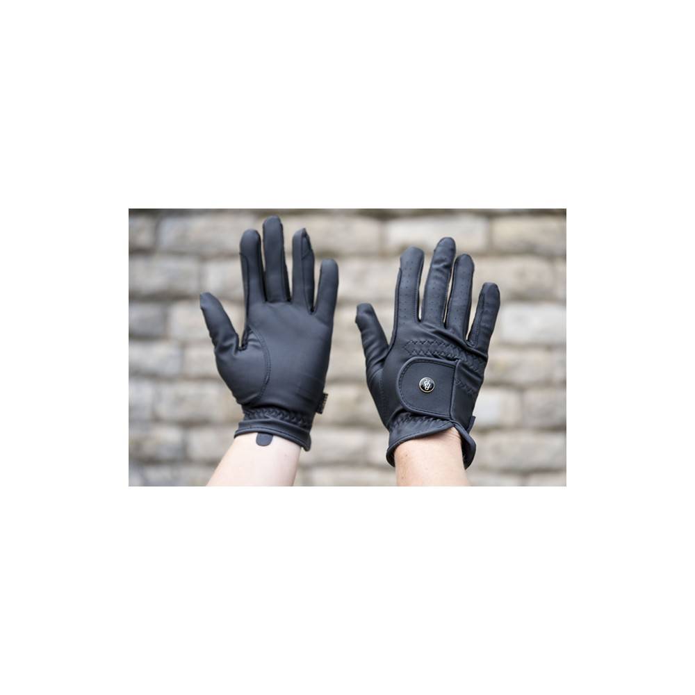 Guant Pell BR Negre |Cavall i Genet a Equestrian, Calvet Animal i Plantes