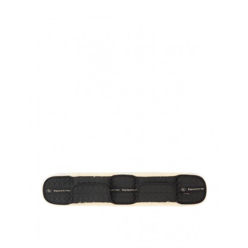 Protector Cincha BR Lana Natural Negra | Equestrian. Calvet Animals i
