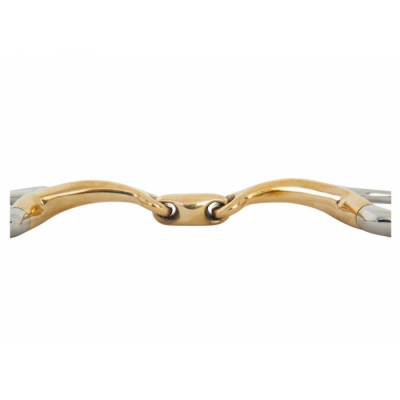 Filet Oliva 3 Peces Curvat BR 12mm |Cavall i Genet a Equestrian, Calvet