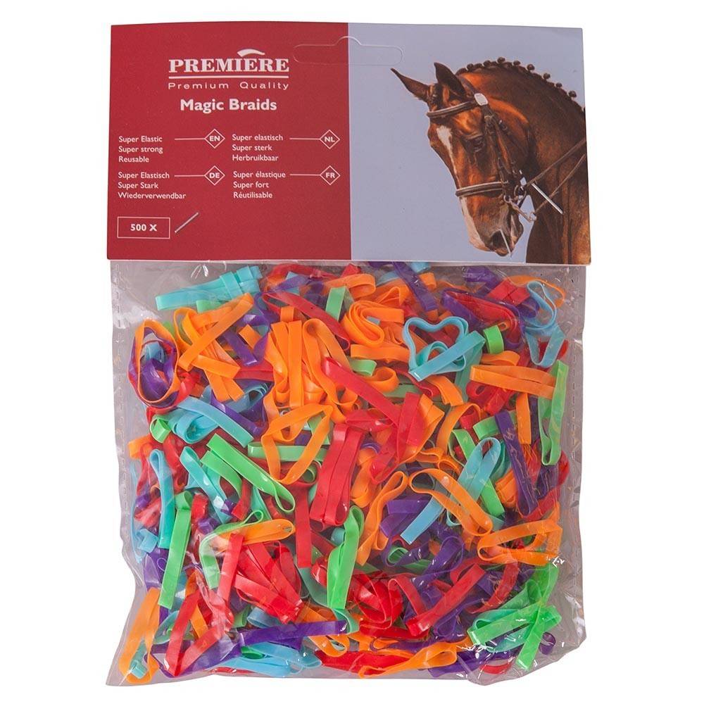 Goma Crins Premiere Magic Multicolor 500 Unitats |Cavall i Genet a