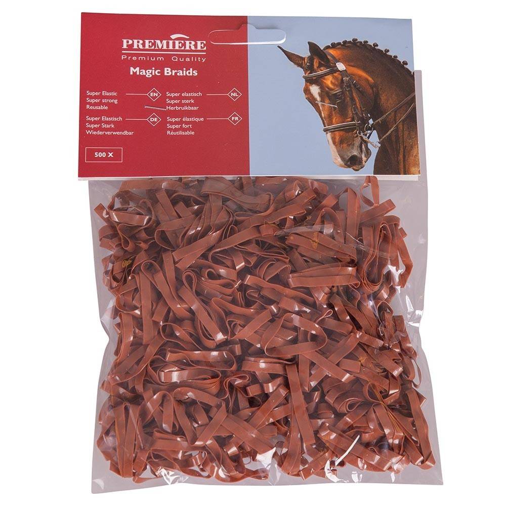 Goma Crines Premiere Magic Marrón 500 Unidades | Equestrian. Calvet