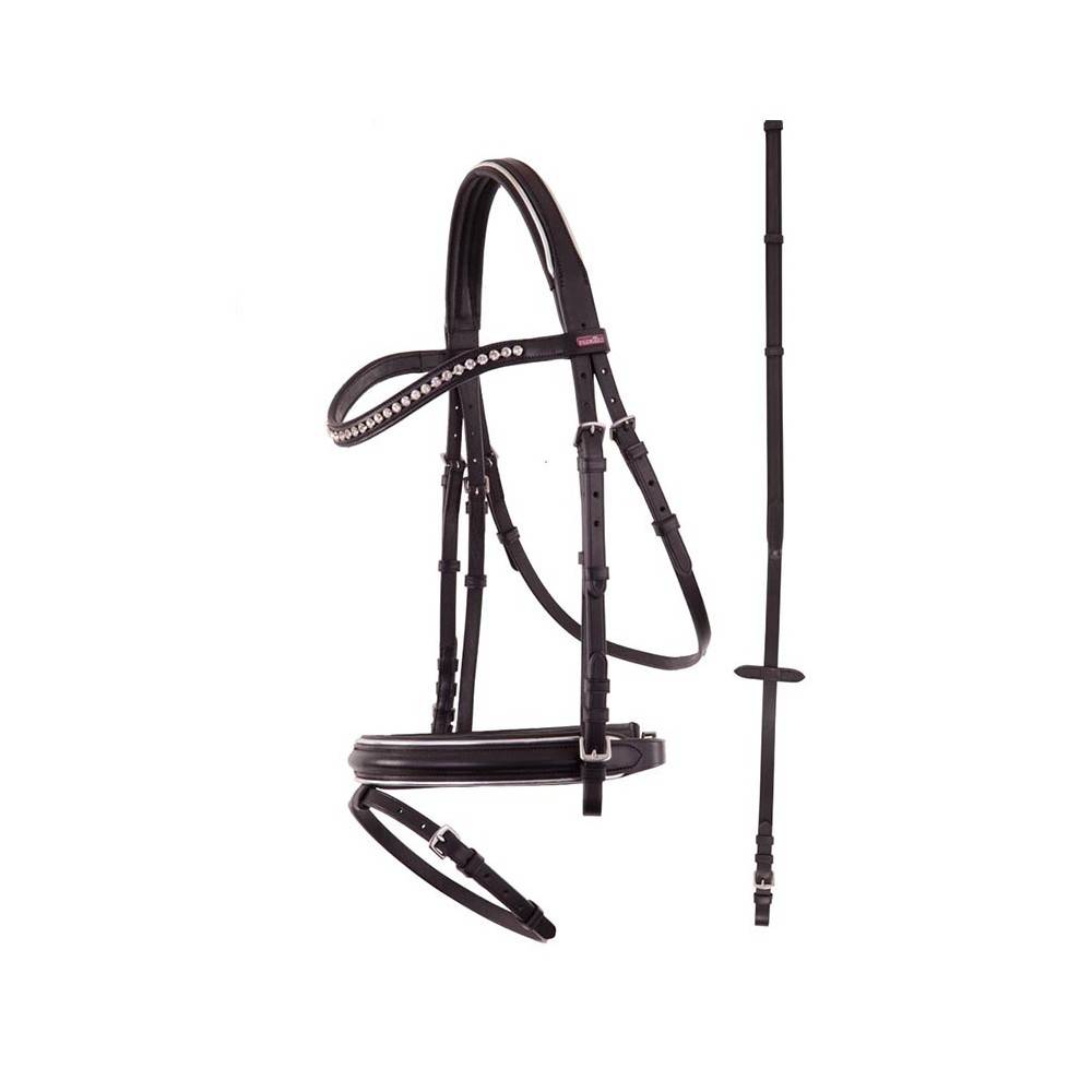 Brida Mon Premiere -Nantes- Negra/Plateada | Equestrian. Calvet Animals i