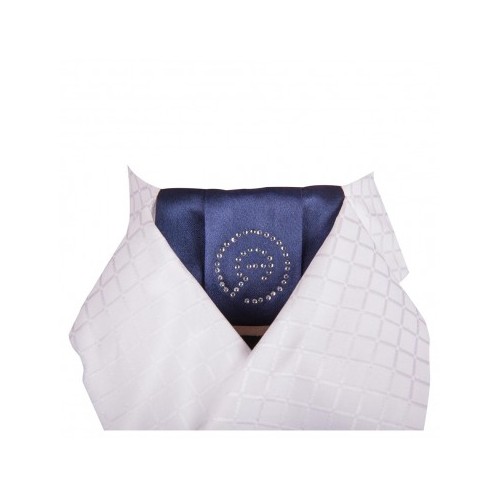 Plastró Anky Delux Blanco/Azul Marino | Equestrian. Calvet Animals i 2