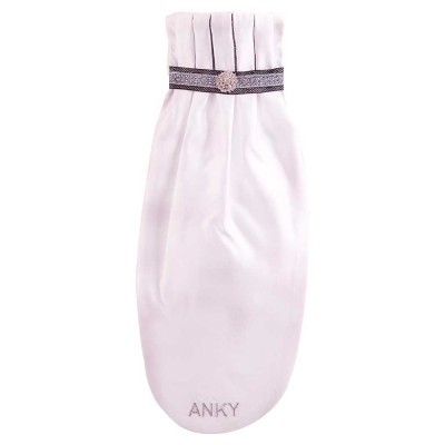 Plastrón ANKY Plated Crown Blanco | Equestrian. Calvet Animals i Plantes.