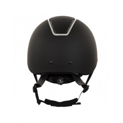 Casco BR Omega Negro/Cromado | Equestrian. Calvet Animals i Plantes.