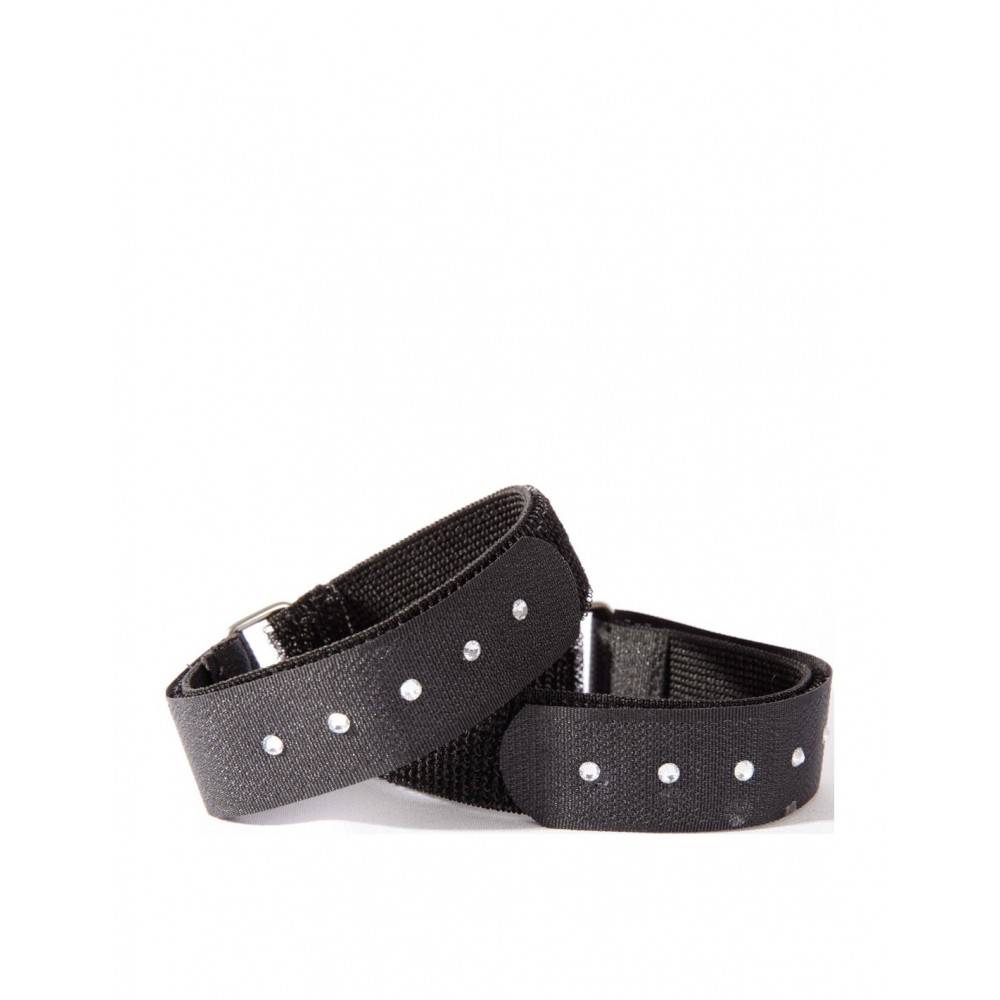 Fijador Elástico Venda BR -Glamour- Negro | Equestrian. Calvet Animals i