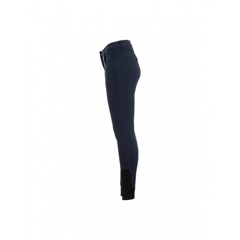 Pantalón Mujer BR -Malon- Culera Silicona Azul Marino | Equestrian. Calvet
