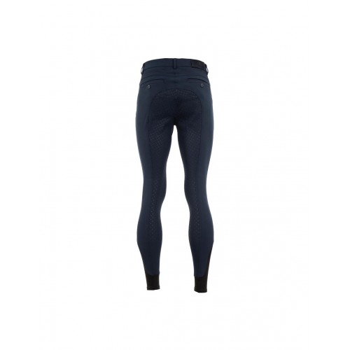 Pantalón Hombre BR -Marcus- Culera Silicona Azul Marino | Equestrian. 2