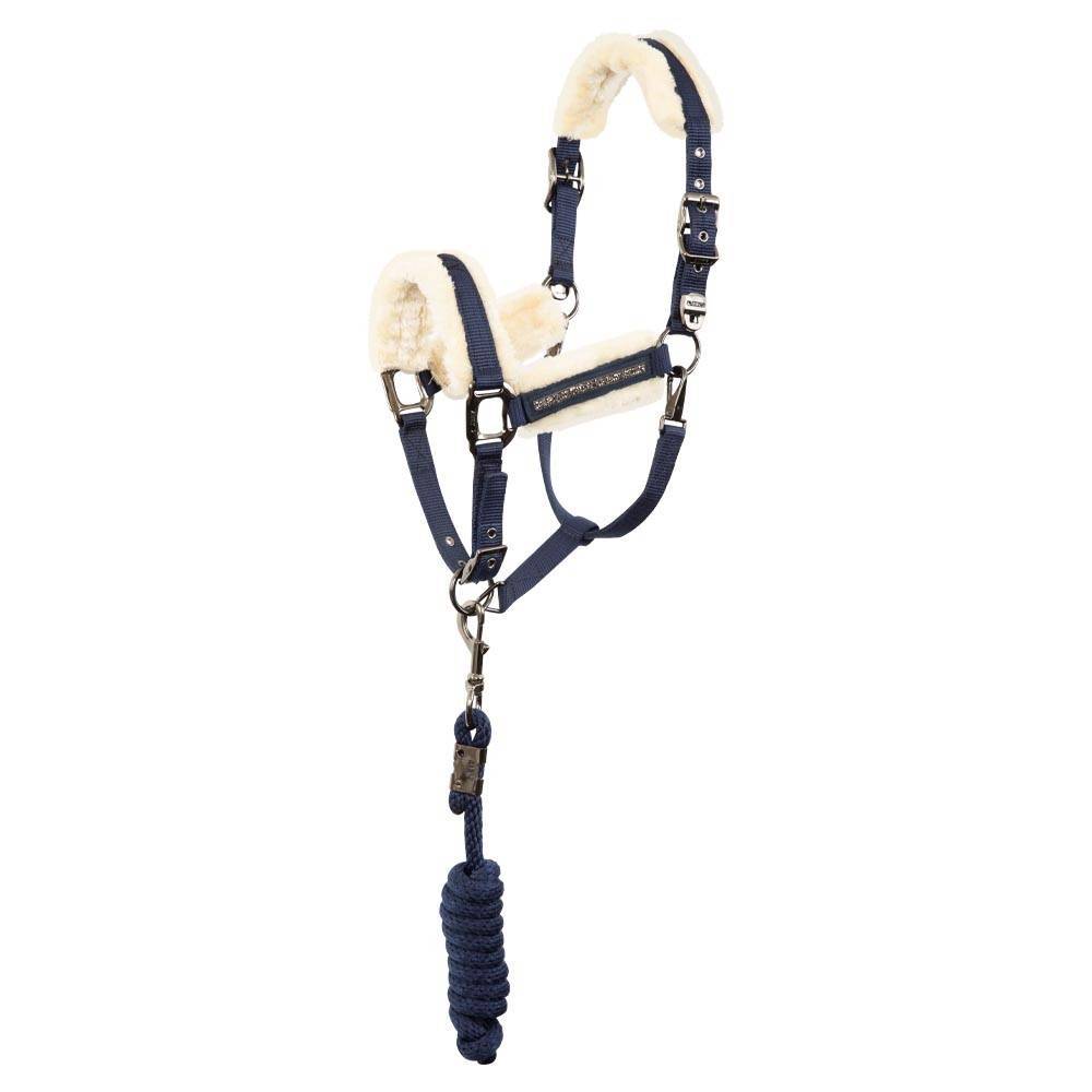 Morralla Quadra ANKY Nylon/Llana + Ramal Blau Marí |Cavall i Genet a