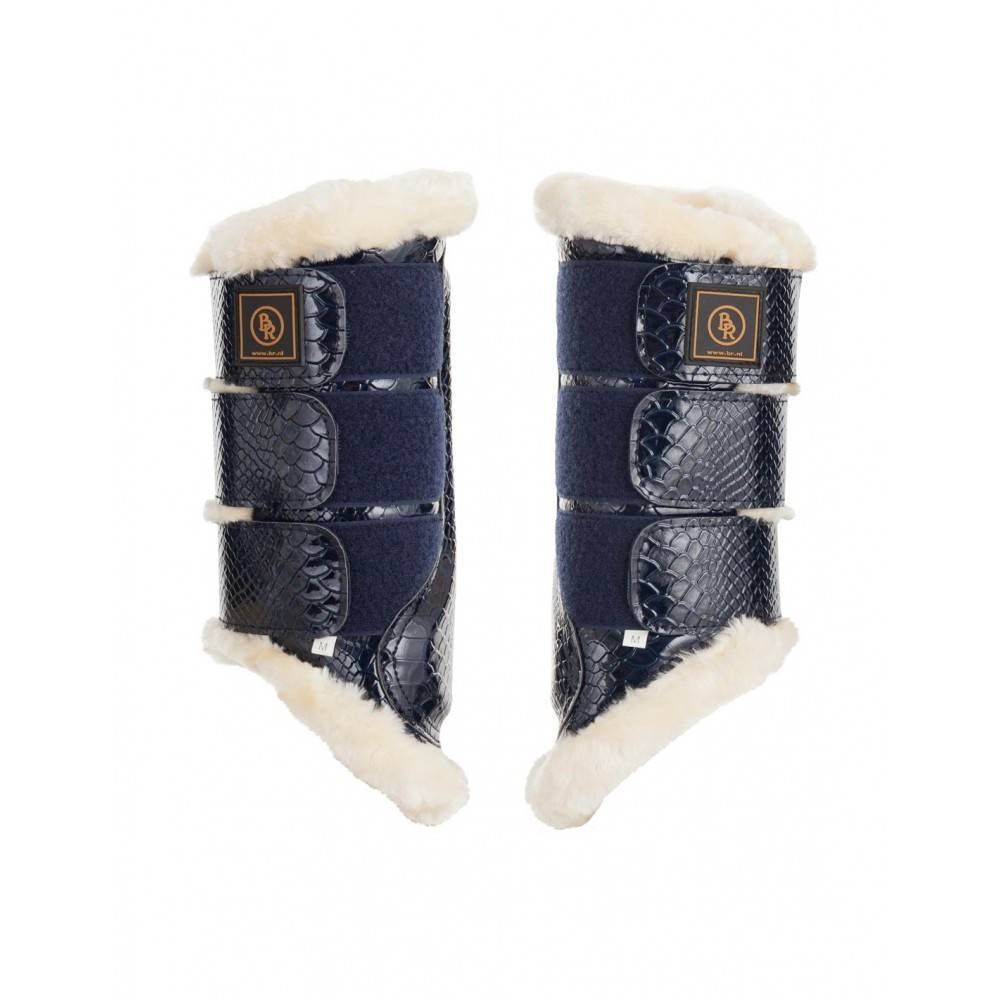 Protector BR -Majestic- Charol Azul Marino | Equestrian. Calvet Animals i