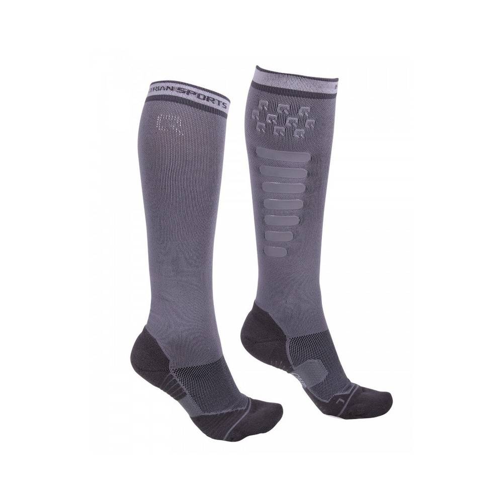 Mitjó QHP Super Grip Gris |Cavall i Genet a Equestrian, Calvet Animal i