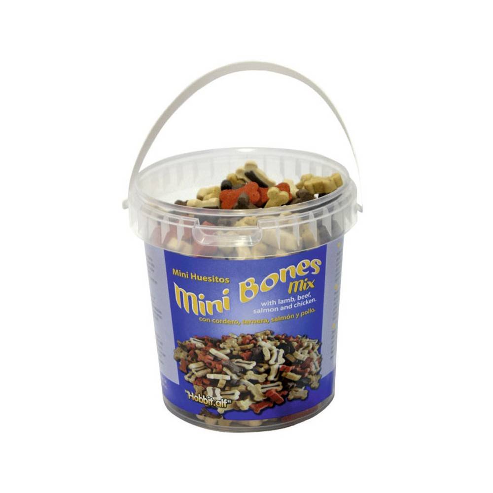 Galleta Mini Hueso Mix Hobbit Alf 500 Gr para perros | Calvet Animales y Plantas