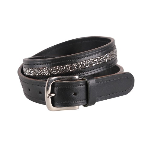 Cinturón QHP Lupine Negro/Gris | Equestrian. Calvet Animals i Plantes.