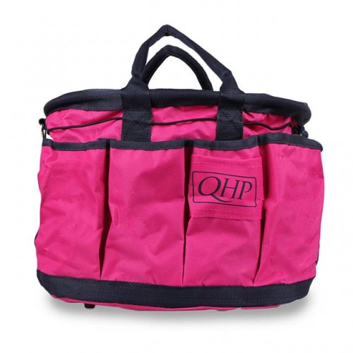 Bolsa Guarda Cepillos QHP 5063 Rosa/Gris | Equestrian. Calvet Animals i