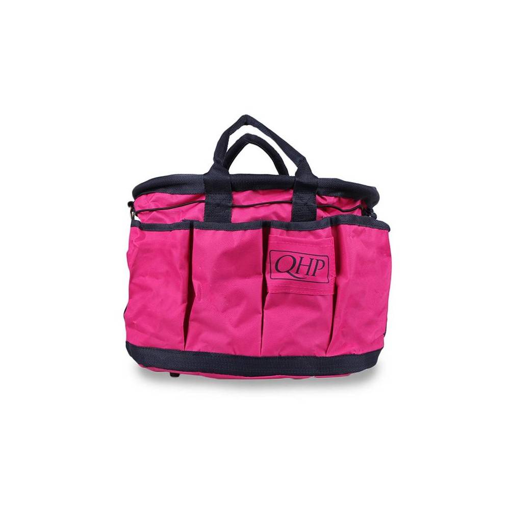 Bolsa Guarda Cepillos QHP 5063 Rosa/Gris | Equestrian. Calvet Animals i