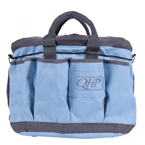 Bolsa Guarda Cepillos QHP 5063 Azul Cielo/Gris | Equestrian. Calvet