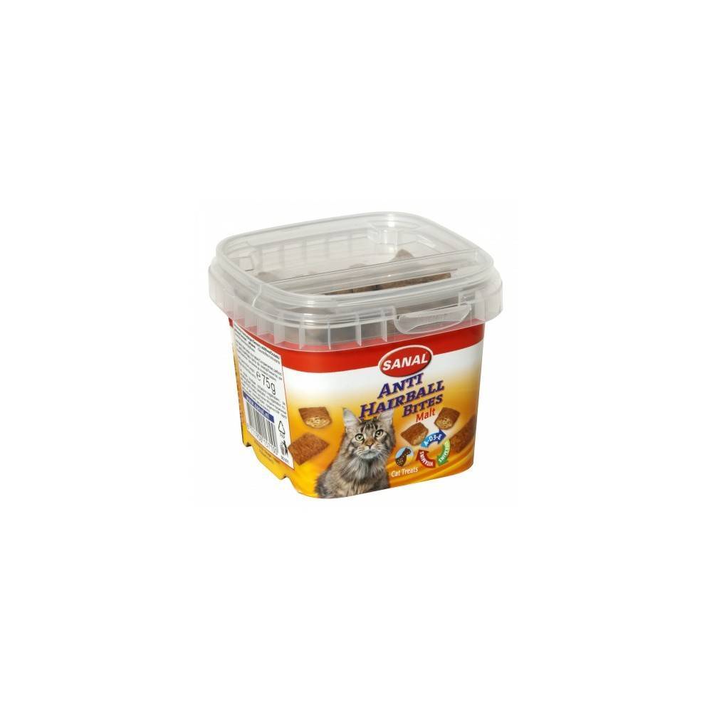 Premios Gato Malt Bits 75 Gr para gatos | Calvet Animales y Plantas