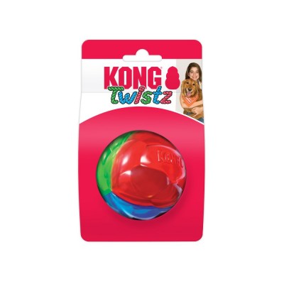 Juguete Perro KONG Pelota Twistz para perros | Calvet Animales y Plantas
