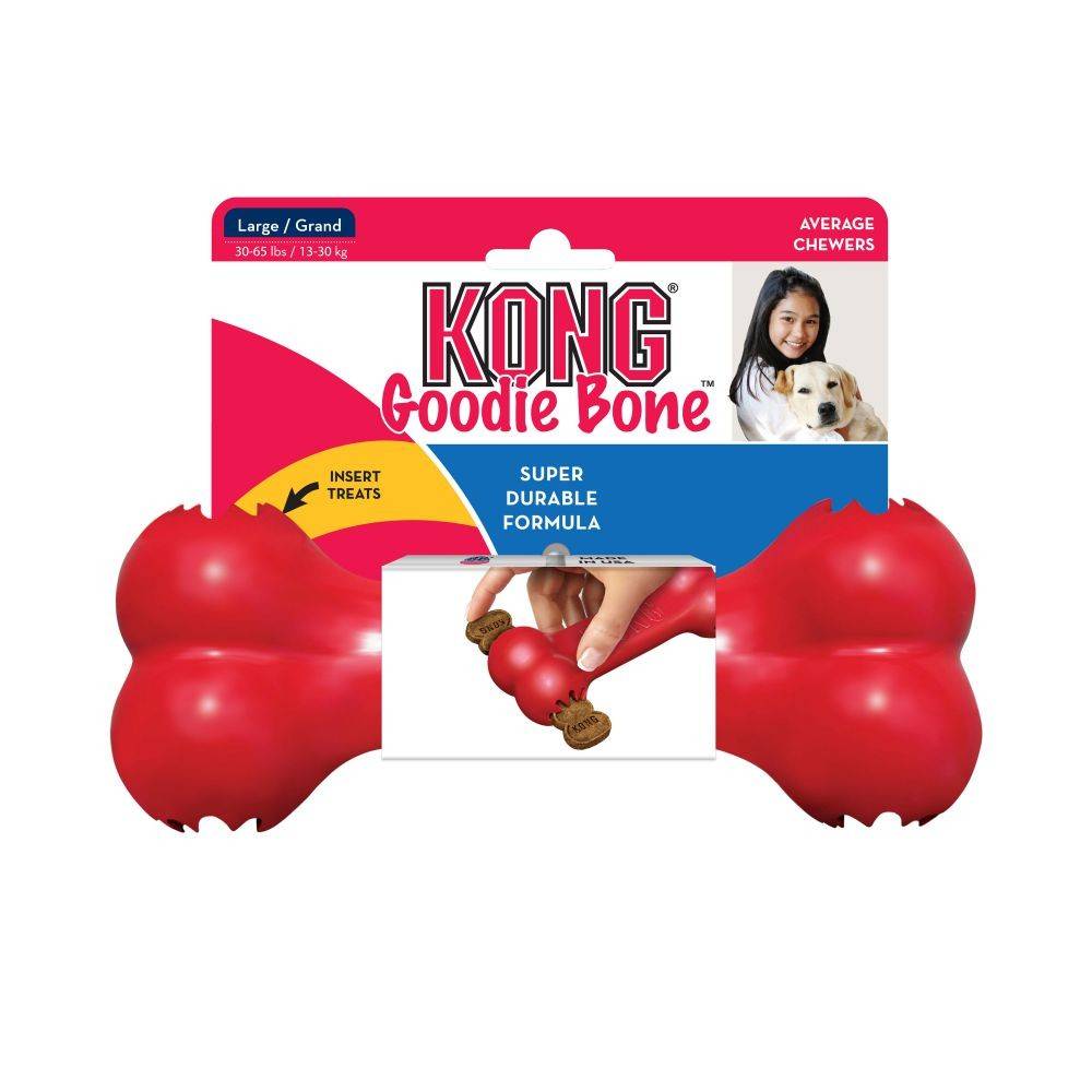 Hueso KONG Goodie Bone para perros | Calvet Animales y Plantas