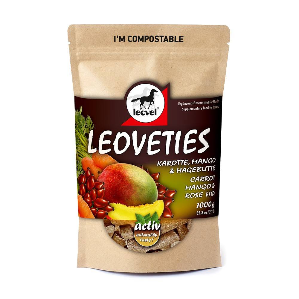Premios Caballo Leovet Mango&Zanahoria 1Kg | Equestrian. Calvet Animals i