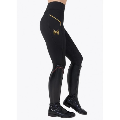 Malles Maximilian Charm Negra/Oro |Cavall i Genet a Equestrian, Calvet 2