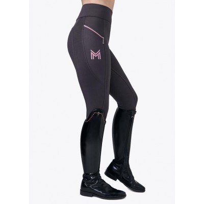 Leggins Maximilian Charm Gris/Rosa | Equestrian. Calvet Animals i Plantes.