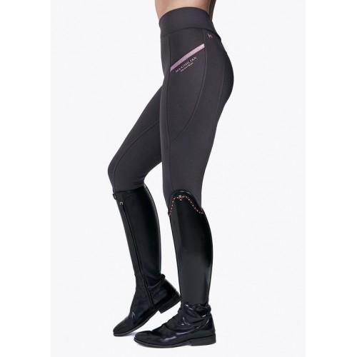 Leggins Maximilian Charm Gris/Rosa | Equestrian. Calvet Animals i Plantes.