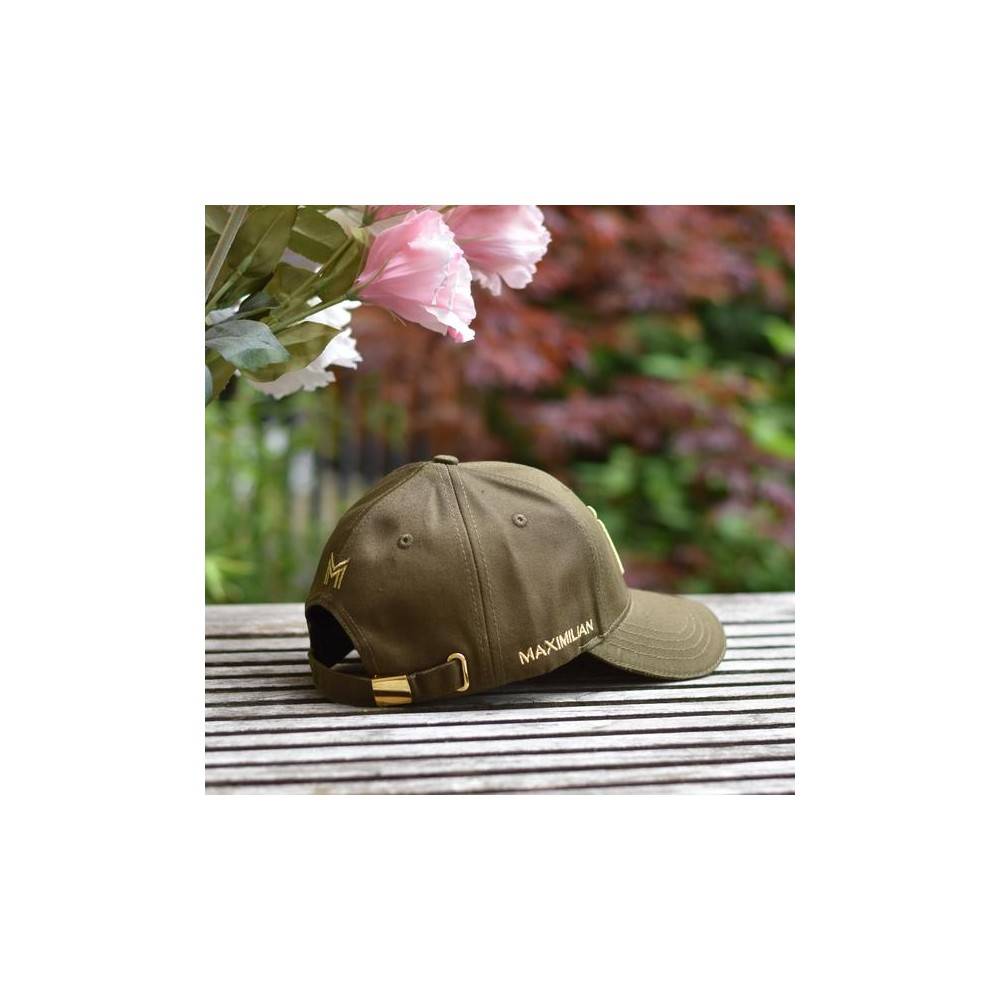 Gorra Maximilian Verda/Or |Cavall i Genet a Equestrian, Calvet Animal i