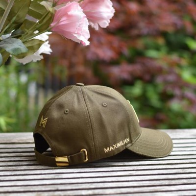 Gorra Maximilian Verda/Or |Cavall i Genet a Equestrian, Calvet Animal i