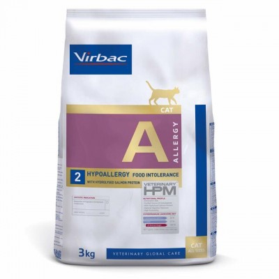 Virbac HPM Cat A2 Allergy-Hipoallergenic 3Kg per gats | Calvet Animals i Plantes
