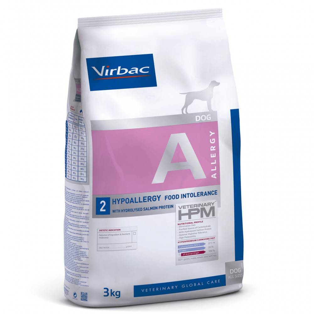 Virbac HPM Dog A2 Allergy-Hipoallergenic per gossos | Calvet Animals i Plantes