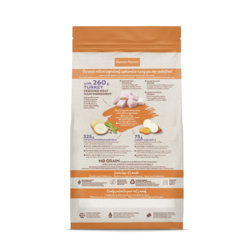 Nature's Variety Gat Original No Grain Sterilized Gall d'indi per gats | Calvet 2