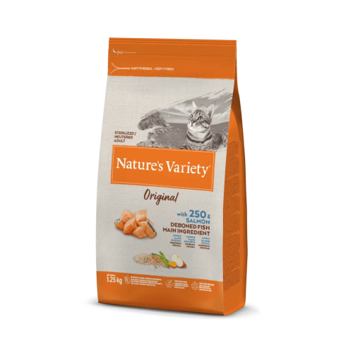Nature's Variety Gat Original Sterilized Salmó per gats | Calvet Animals i Plantes