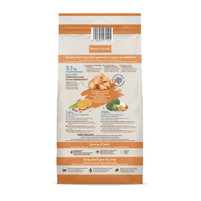 Nature's Variety Gat Selected No Grain Adult Salmó 7Kg per gats | Calvet Animals i