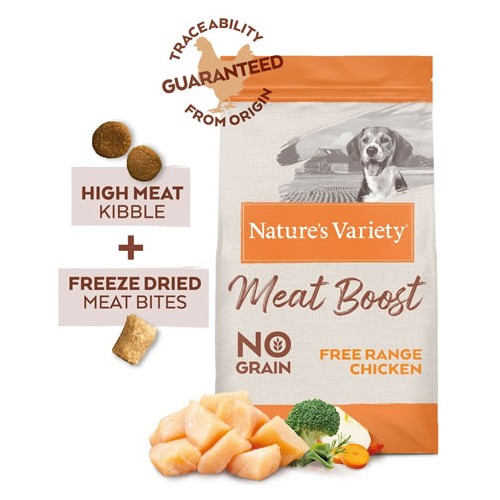 Nature's Variety Meat Boost Adult Pollastre 10Kg per gossos | Calvet Animals i 2