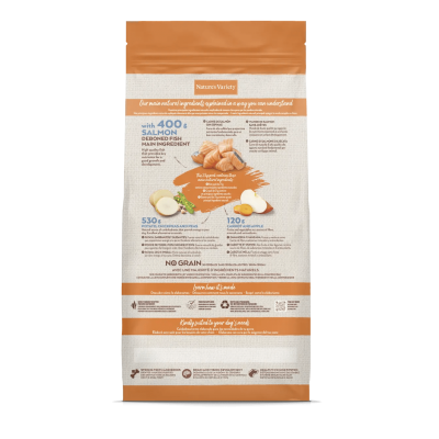 Nature's Variety Original No Grain Junior Salmón para perros | Calvet Animales y