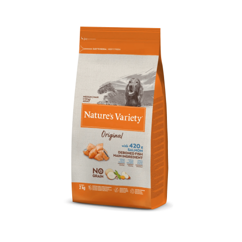 Nature's Variety Original No Grain Medium/Maxi Salmó per gossos | Calvet Animals i