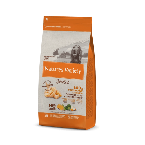 Naure's V. Selected Adult Med/Max Pollo para perros | Calvet Animales y Plantas