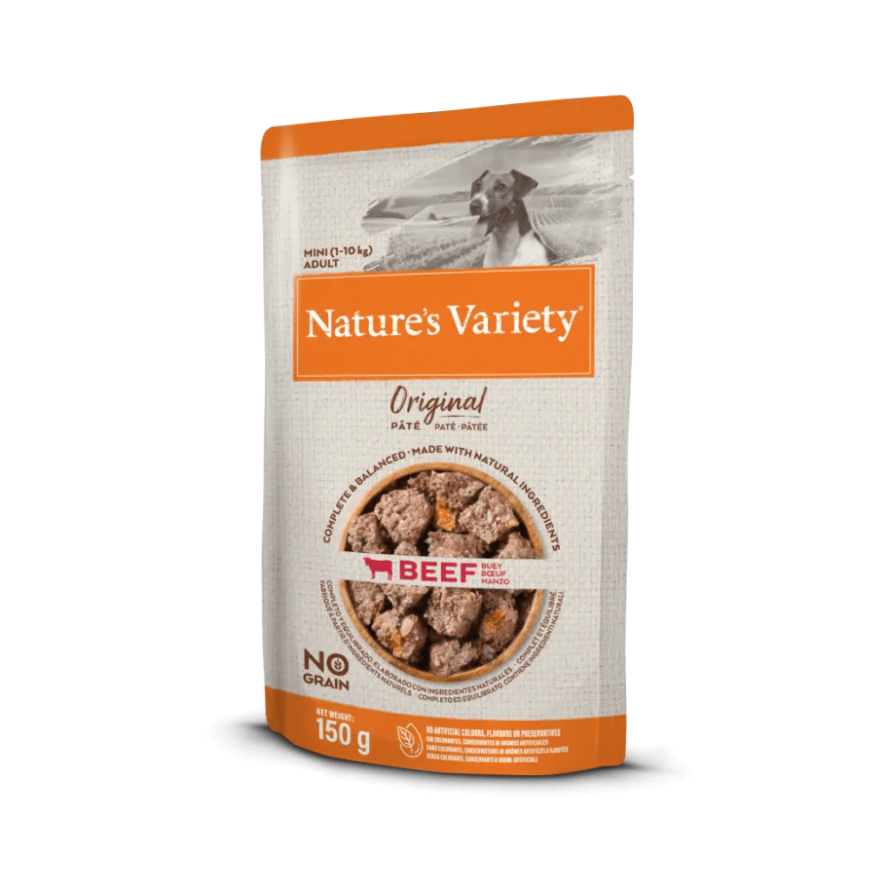 Nature's Variety Wet Original Adult Mini Bou 150Gr per gossos | Calvet Animals i