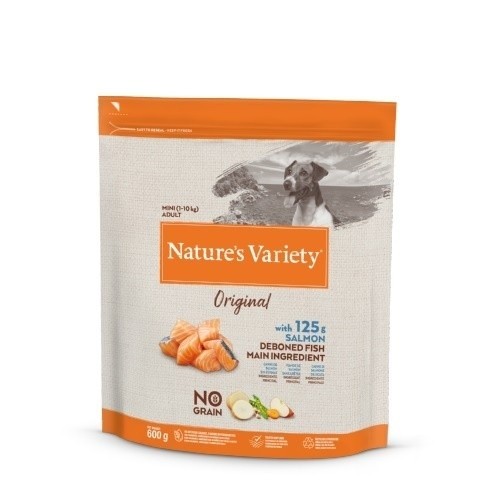 Nature's Variety Original No Grain Adult Mini Salmó per gossos | Calvet Animals i 2