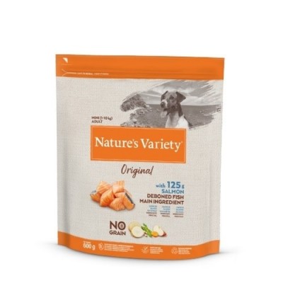 Nature's Variety Original No Grain Adult Mini Salmón para perros | Calvet Animales