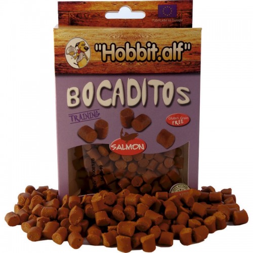 Premis Hobbit Alf Sense Gluten Salmó 100 Gr per gossos | Calvet Animals i Plantes