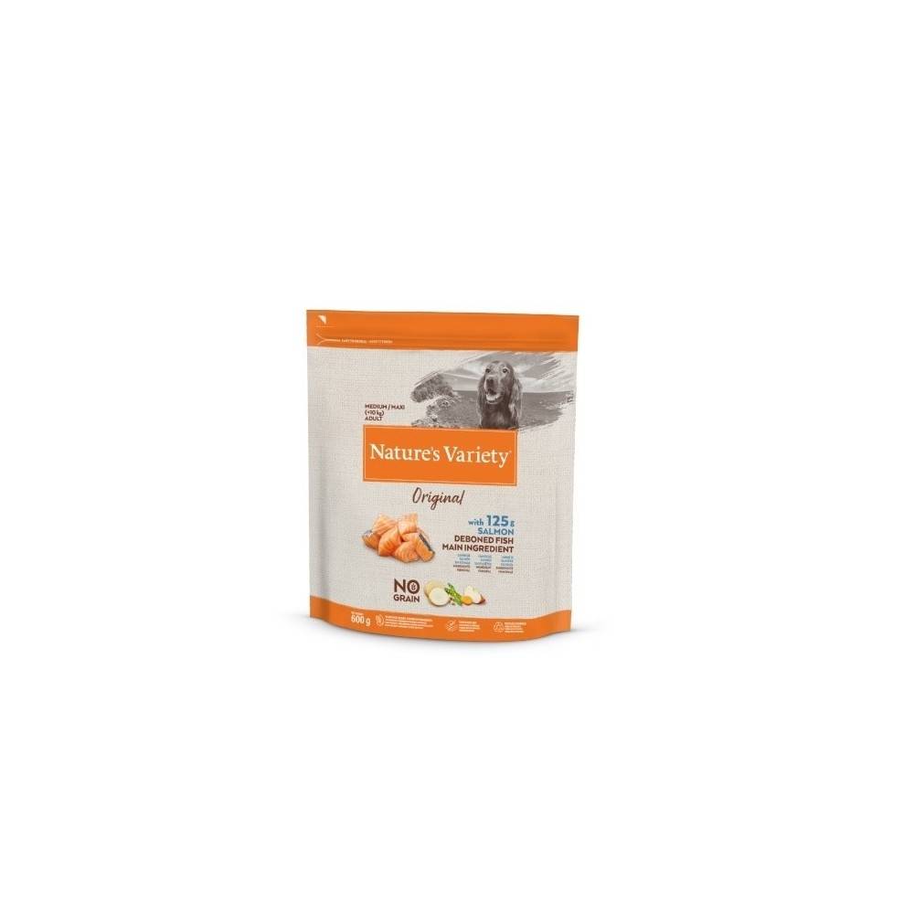 Nature's Variety Original No Grain Medium/Maxi Salmón para perros | Calvet Animales