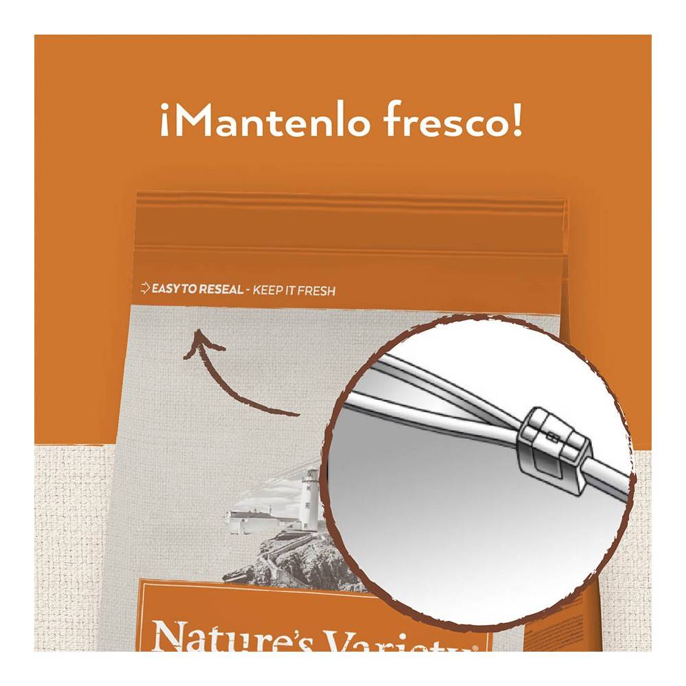 Nature's Variety Original No Grain Medium/Maxi Salmón para perros | Calvet Animales