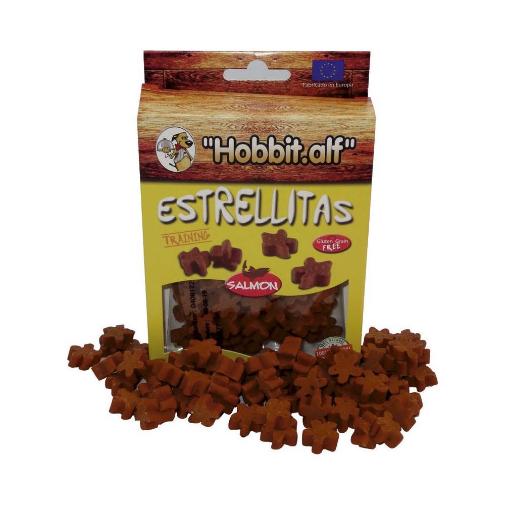 Premios Estrellas Sin Gluten Salmón 100 Gr para perros | Calvet Animales y Plantas